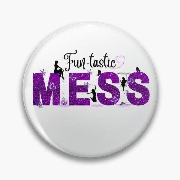 Item preview, Fun-tastic Mess Purple – The Mystic Mess designed and sold by PixelByHajni.