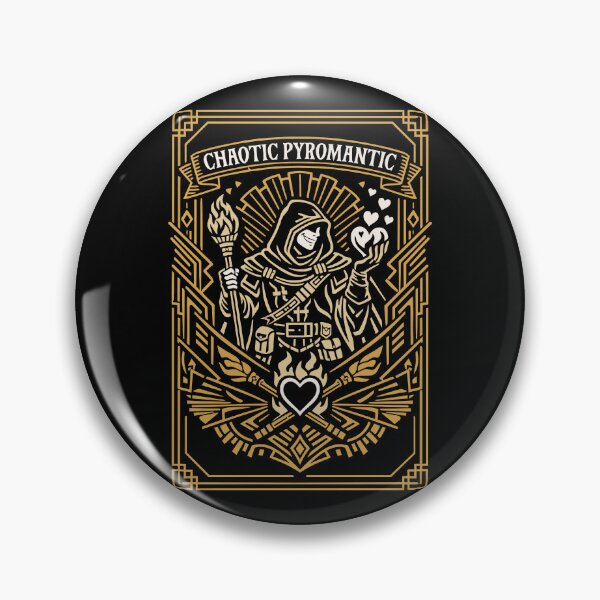 Item preview, Chaotic Pyromantic Funny Pyromancer Lover designed and sold by pixeptional.