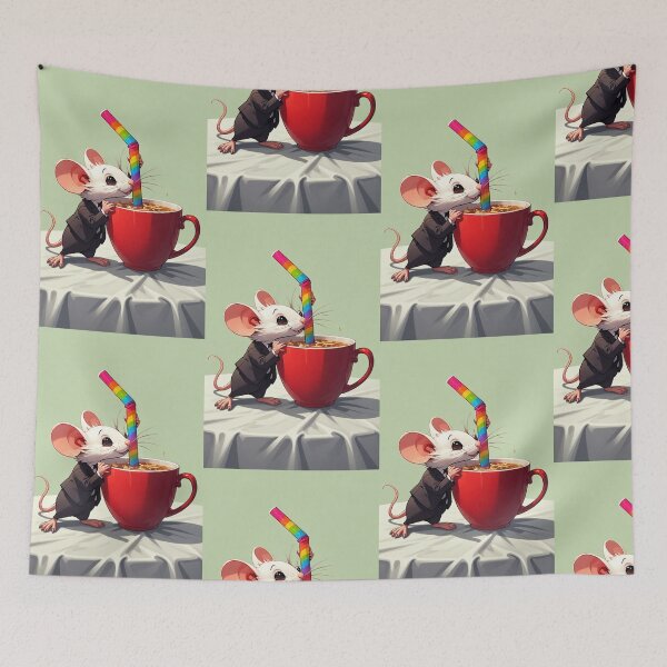 Item preview, The mouse is thirsty for a drink. designed and sold by Whose-sweat.
