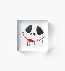 Halloween Fratze Acrylblock