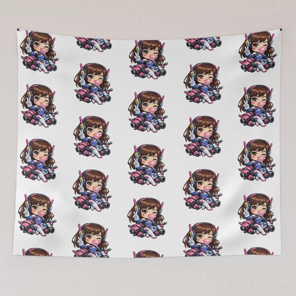 Item preview, D.VA - OverCute designed and sold by RogueDrip.