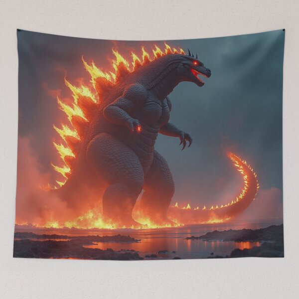 Item preview, Godzilla designed and sold by XIIICreations.