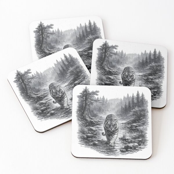 Item preview, Tiger engraving look designed and sold by AggAverse.
