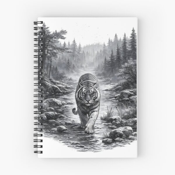 Item preview, Tiger engraving look designed and sold by AggAverse.