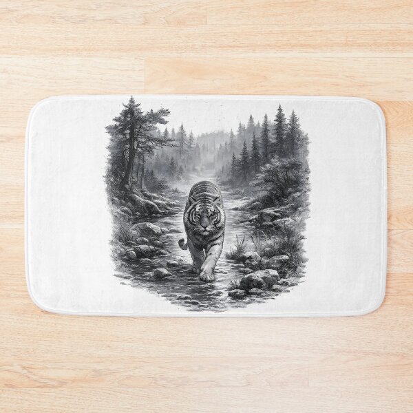 Item preview, Tiger engraving look designed and sold by AggAverse.