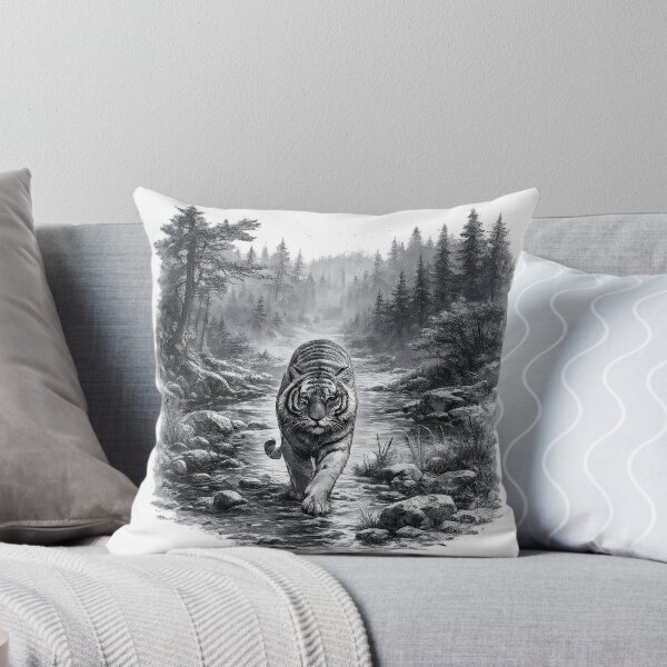 Item preview, Tiger engraving look designed and sold by AggAverse.