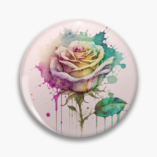 Artikelvorschau, Colorful Rose Aesthetic – Abstract Floral Elegance Art Design entworfen und verkauft von Unikat.SE.