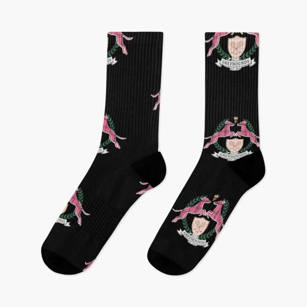 Item preview, Pink plaid greyhounds  designed and sold by Roxburylane.