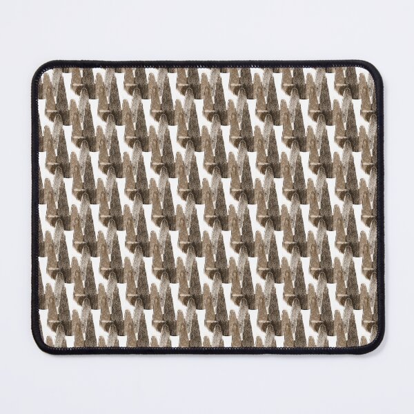 Item preview, Abstract Vertical Mountain Landscape Pattern in Brown designed and sold by Artistestella.