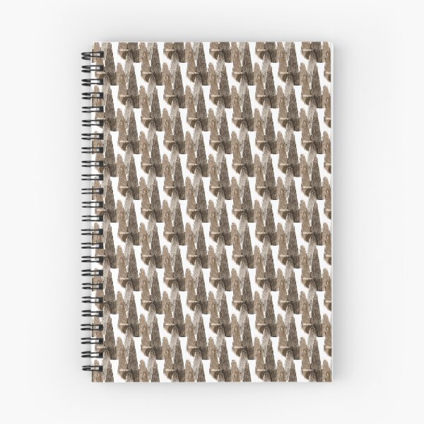Item preview, Abstract Vertical Mountain Landscape Pattern in Brown designed and sold by Artistestella.