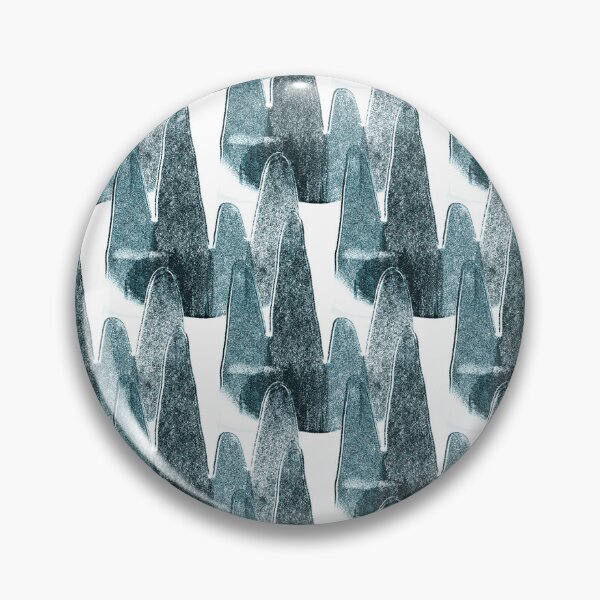 Item preview, Abstract Vertical Mountain Landscape Pattern in Blue designed and sold by Artistestella.