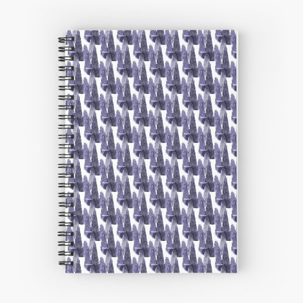Item preview, Abstract Vertical Mountain Landscape Pattern in Purple designed and sold by Artistestella.