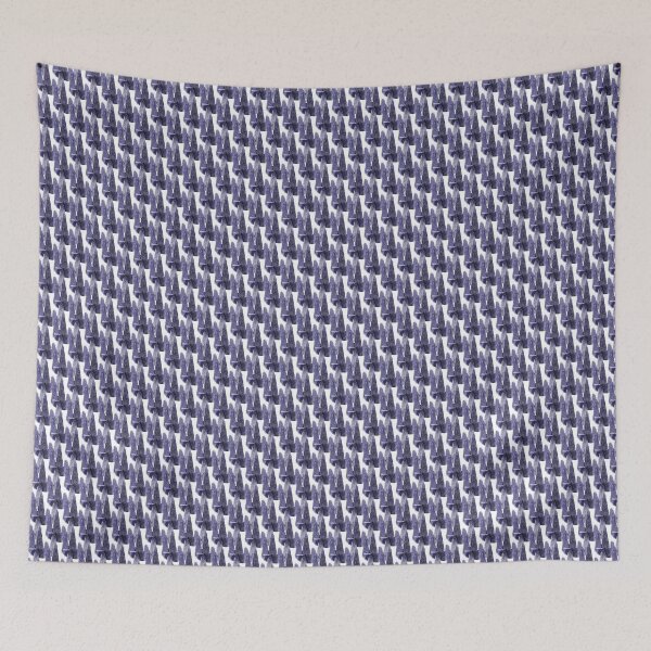 Item preview, Abstract Vertical Mountain Landscape Pattern in Purple designed and sold by Artistestella.