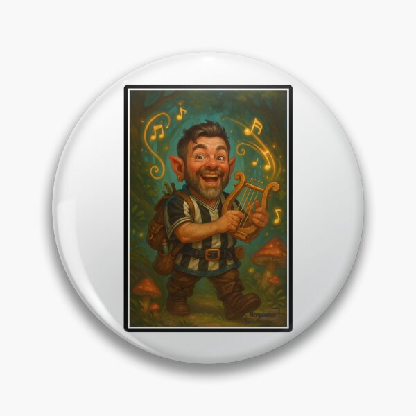 Item preview, DnD inspired Geordie Bard Fan art designed and sold by Timplates.