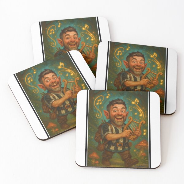 Item preview, DnD inspired Geordie Bard Fan art designed and sold by Timplates.