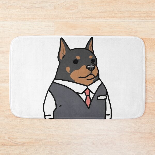 Item preview, Corporate Doberman Surviving Work Life designed and sold by WhatsupDawg.