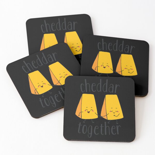 Item preview, Cheddar Together Food Pun designed and sold by dkntrowjh2.