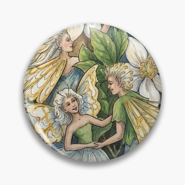 Item preview, Clematis fairies, patupaiarehe designed and sold by Faerieglen.