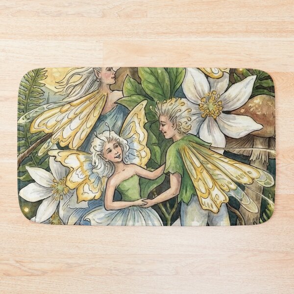 Item preview, Clematis fairies, patupaiarehe designed and sold by Faerieglen.