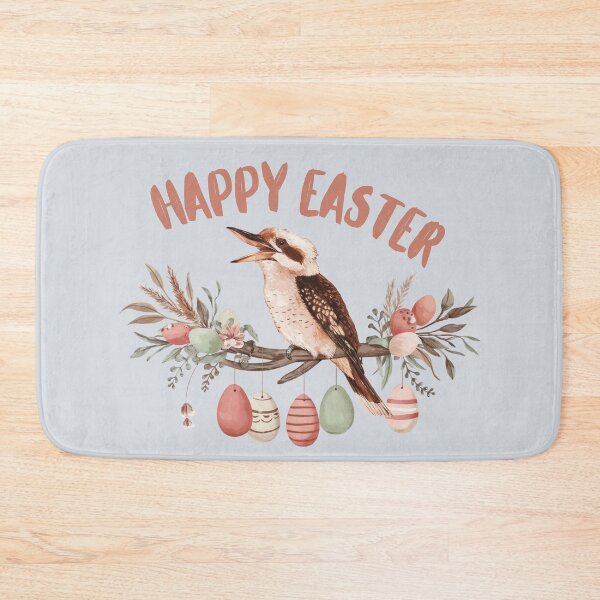 Item preview, Australian Easter Kookaburra – Cute Native Bird with Easter Eggs designed and sold by Wennebabs.