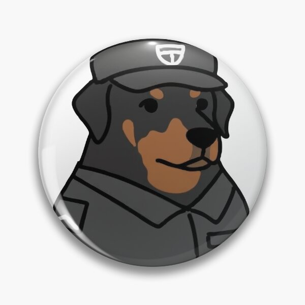 Item preview, Doberman Officer Standing On Duty designed and sold by WhatsupDawg.