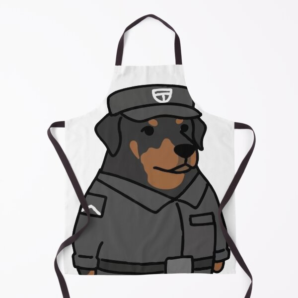 Item preview, Doberman Officer Standing On Duty designed and sold by WhatsupDawg.