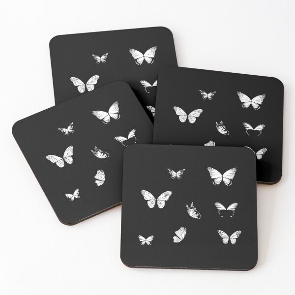 Item preview, Minimal Butterflies Silhouette Pattern designed and sold by dkntrowjh2.