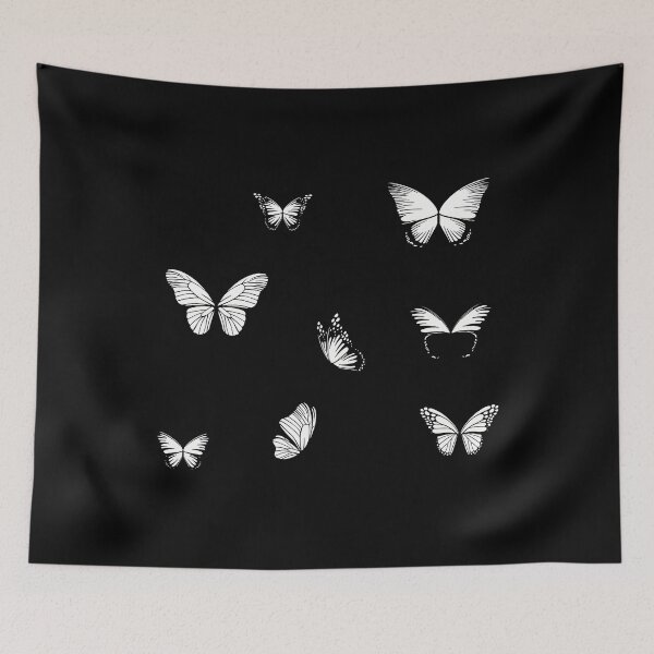 Item preview, Minimal Butterflies Silhouette Pattern designed and sold by dkntrowjh2.