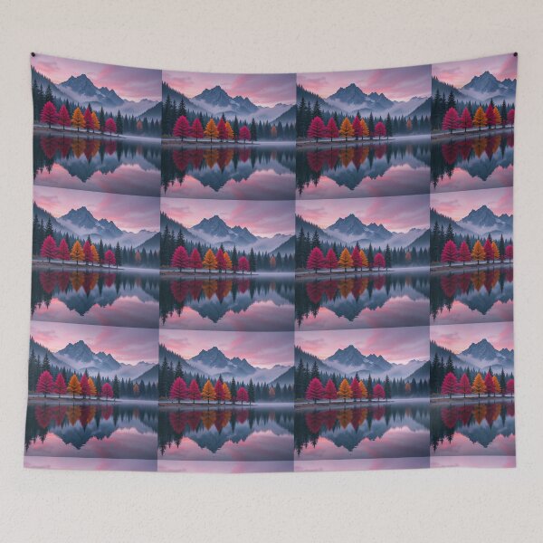 Item preview, Tranquil Reflections Landscape designed and sold by PixelVibe782.