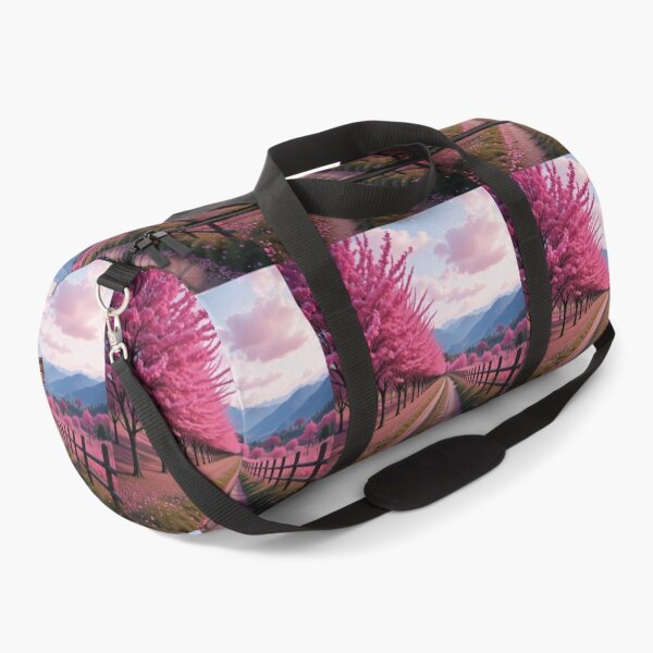 Item preview, Dreamlike Pink Blossom Path designed and sold by PixelVibe782.