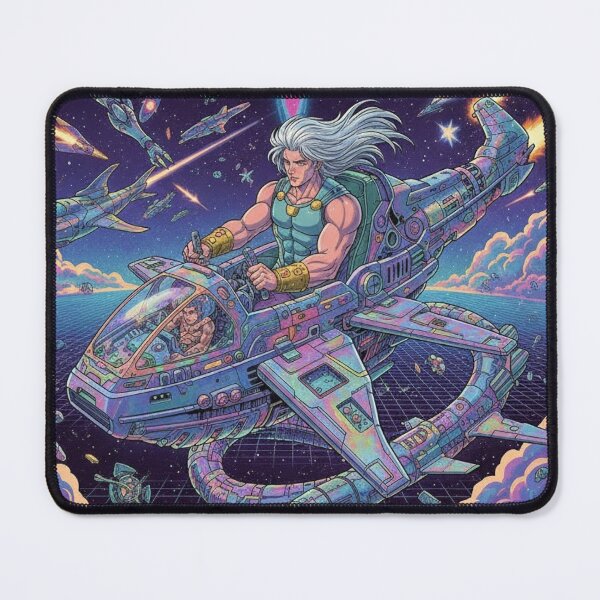 Item preview, Primary: Neon Overdrive: The Lost Synthwave Space Opera Alternative: Cyber-Psychedelic Chaos: A Retro-Futurist Dreamscape designed and sold by Design Repo.