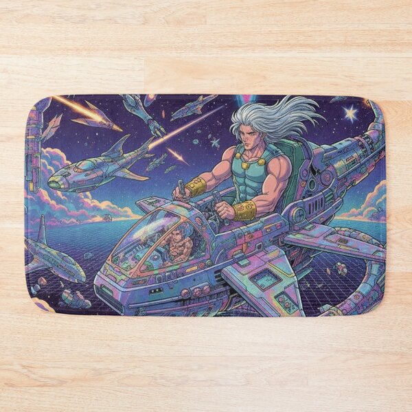 Item preview, Primary: Neon Overdrive: The Lost Synthwave Space Opera  Alternative: Cyber-Psychedelic Chaos: A Retro-Futurist Dreamscape designed and sold by Design Repo.