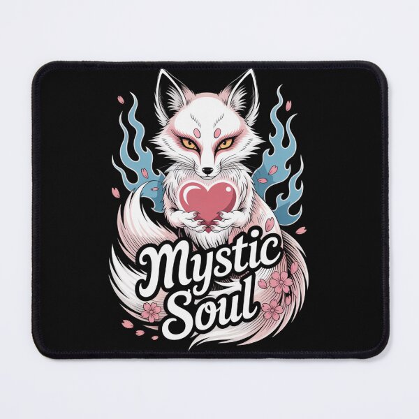 Item preview, Mystic Soul - Japanese Kitsune Fox Valentine Spirit Love designed and sold by DarylWelsh2024.