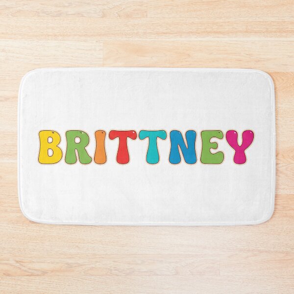 Item preview, ❤️ Brittney Personalized Name Wavy Retro Shirt, Coffee Mug, Sticker Gift designed and sold by HelixPedia.