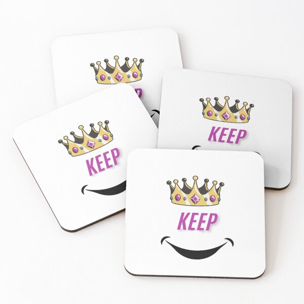 Item preview, Keep Smiling Crown - Cute Motivational Quote designed and sold by ekmusafir.