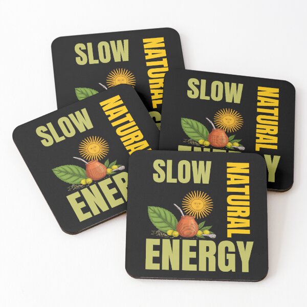 Item preview, Slow Natural Energy - Yerba Mate Aesthetic designed and sold by GentleStudio.