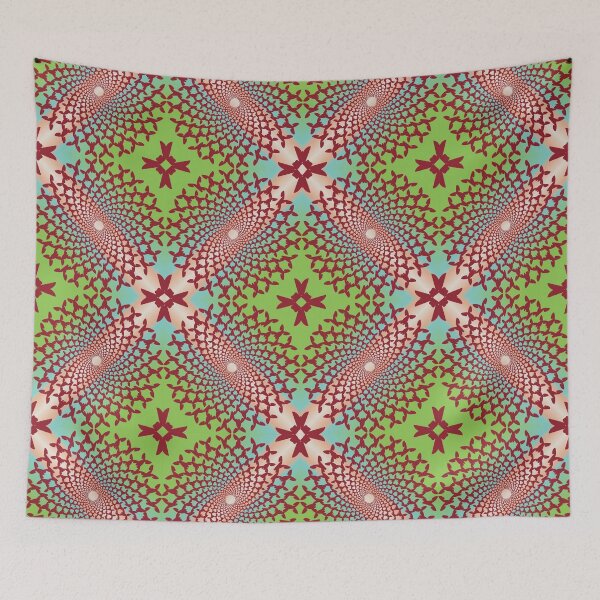 Item preview, Comma Constellations: United Spirals Pattern designed and sold by OIL Pattern Design .