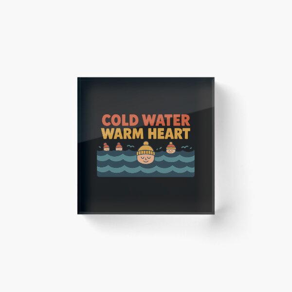 Item preview, Cold Water Warm Heart Quote designed and sold by crcdhmdefr20.