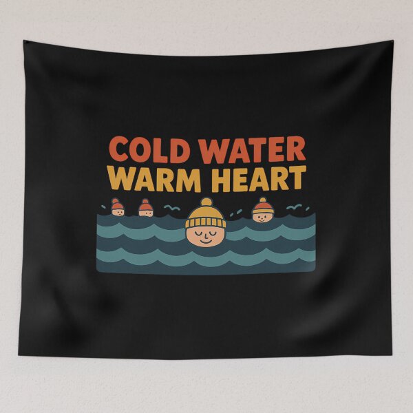 Item preview, Cold Water Warm Heart Quote designed and sold by crcdhmdefr20.