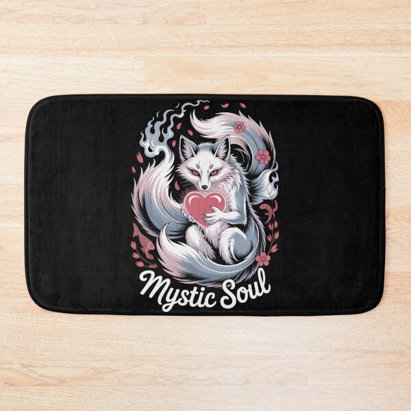 Item preview, Mystic Soul - Japanese Kitsune Fox Heart Valentine Spirit designed and sold by DarylWelsh2024.