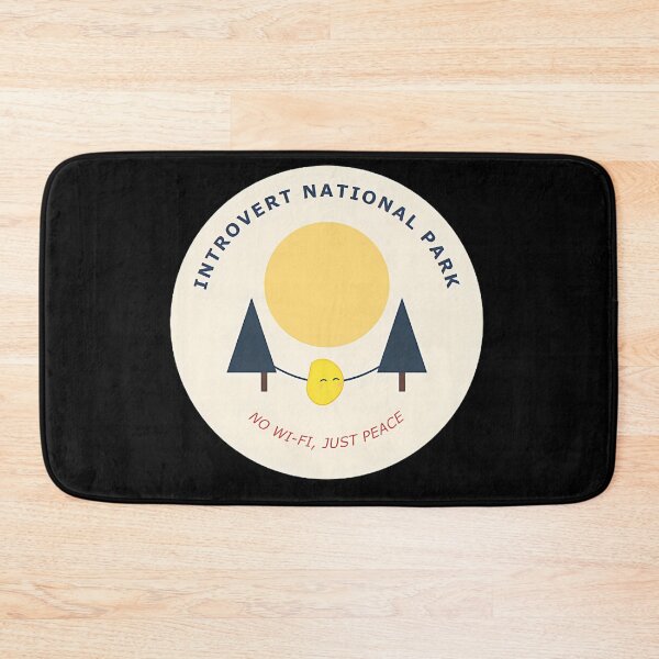 Item preview, Introvert National Park Badge designed and sold by crcdhmdefr20.