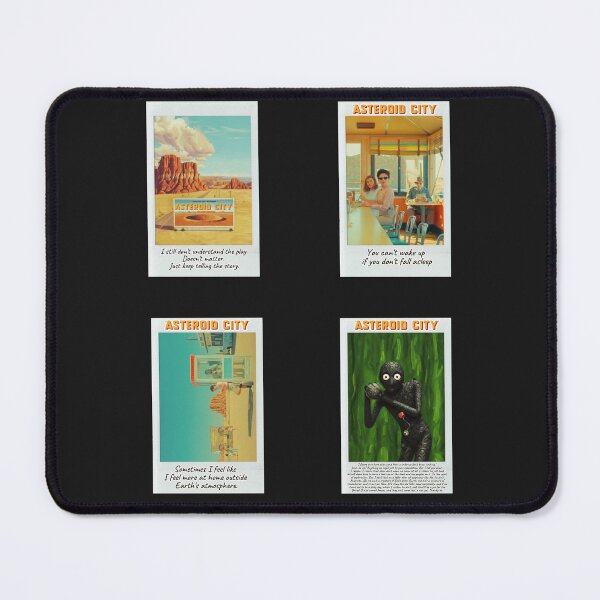Item preview, Asteroid City Quotes Painted HD Art designed and sold by DiverseDazzle.