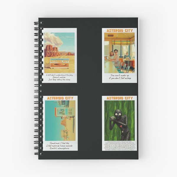 Item preview, Asteroid City Quotes Painted HD Art designed and sold by DiverseDazzle.