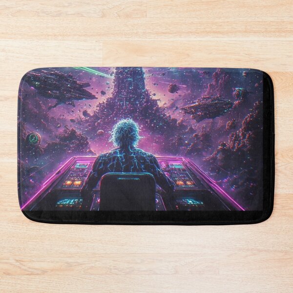 Item preview, Primary: Neon Overdrive: The Lost Synthwave Space Opera  Alternative: Cyber-Psychedelic Chaos: A Retro-Futurist Dreamscape designed and sold by Design Repo.