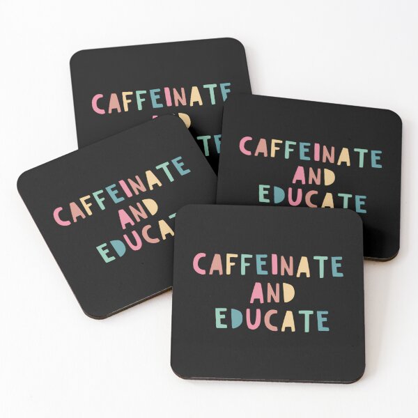 Item preview, Caffeinated And Educated Teacher designed and sold by crcdhmdefr20.
