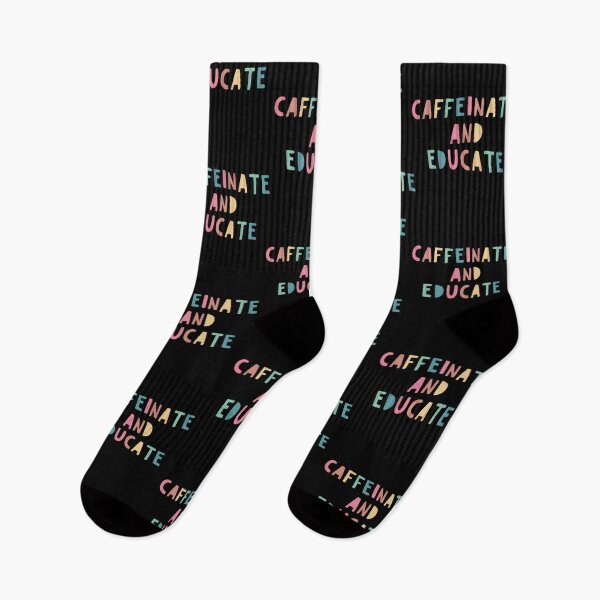 Item preview, Caffeinated And Educated Teacher designed and sold by crcdhmdefr20.