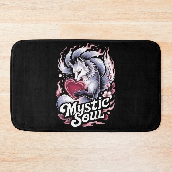 Item preview, Mystic Soul - White Kitsune Fox Spirit Valentine Love Art designed and sold by DarylWelsh2024.