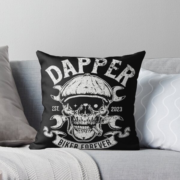 Item preview, Dapper Biker Forever - Vintage Skull and Wrenches Mechanic Art designed and sold by GenZFashion000.