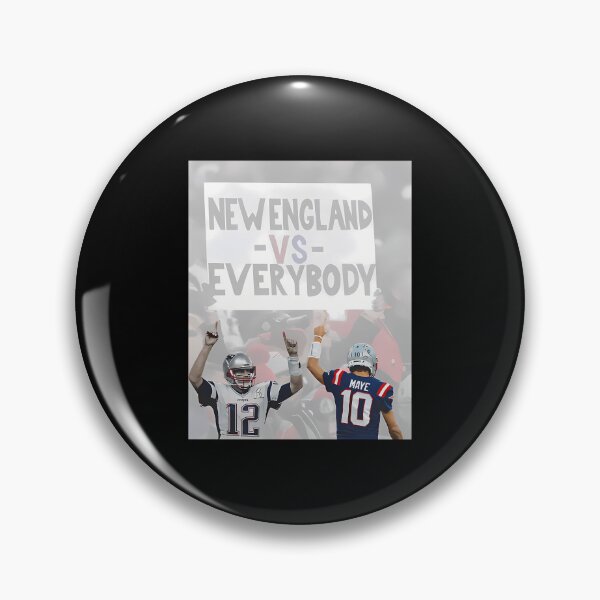 Item preview, New England Vs Everybody Football - Patriots Fan Rivalry Tom Brady And Drake Maye  designed and sold by Rachelle0Utz.