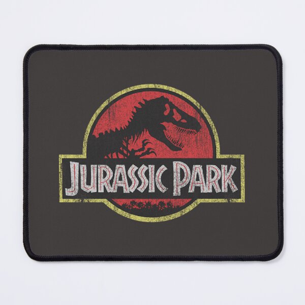 Item preview, Jurassic Park Classic Retro Red Distressed Logo designed and sold by Dipzz.